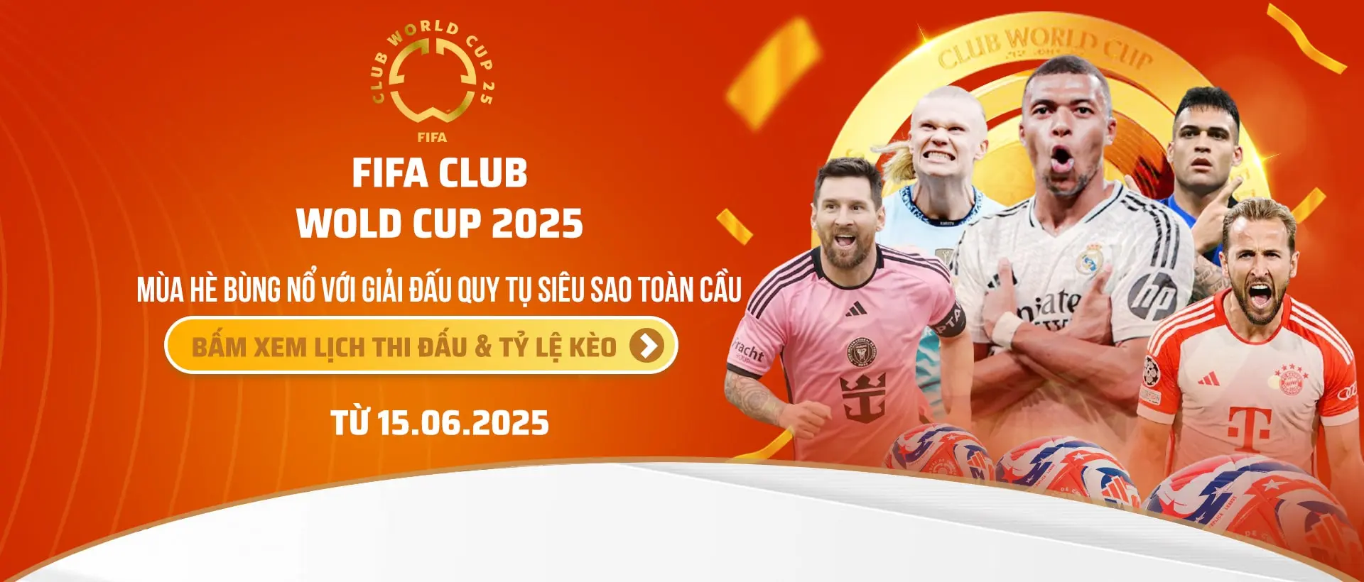 Lịch thi đấu fifa club wordlcup 2025